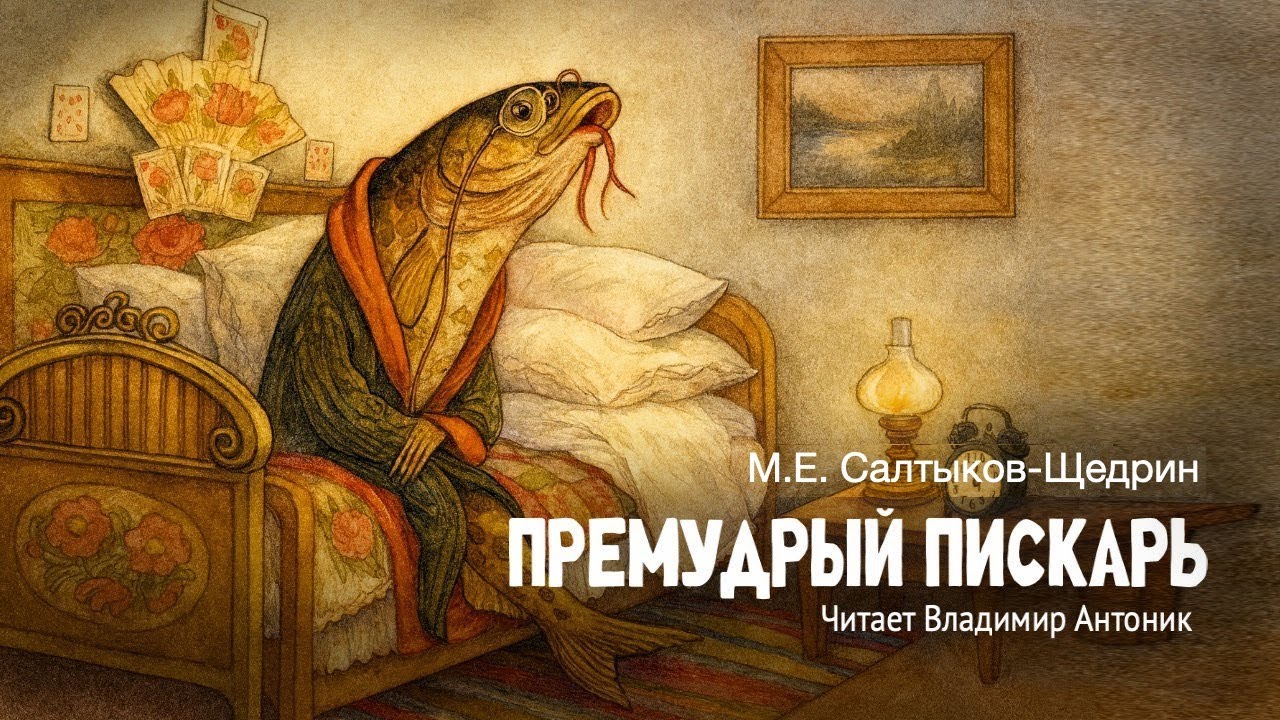 «Премудрый пискарь». М.Е.Салтыков-Щедрин. Читает Владимир Антоник. Аудиокнига