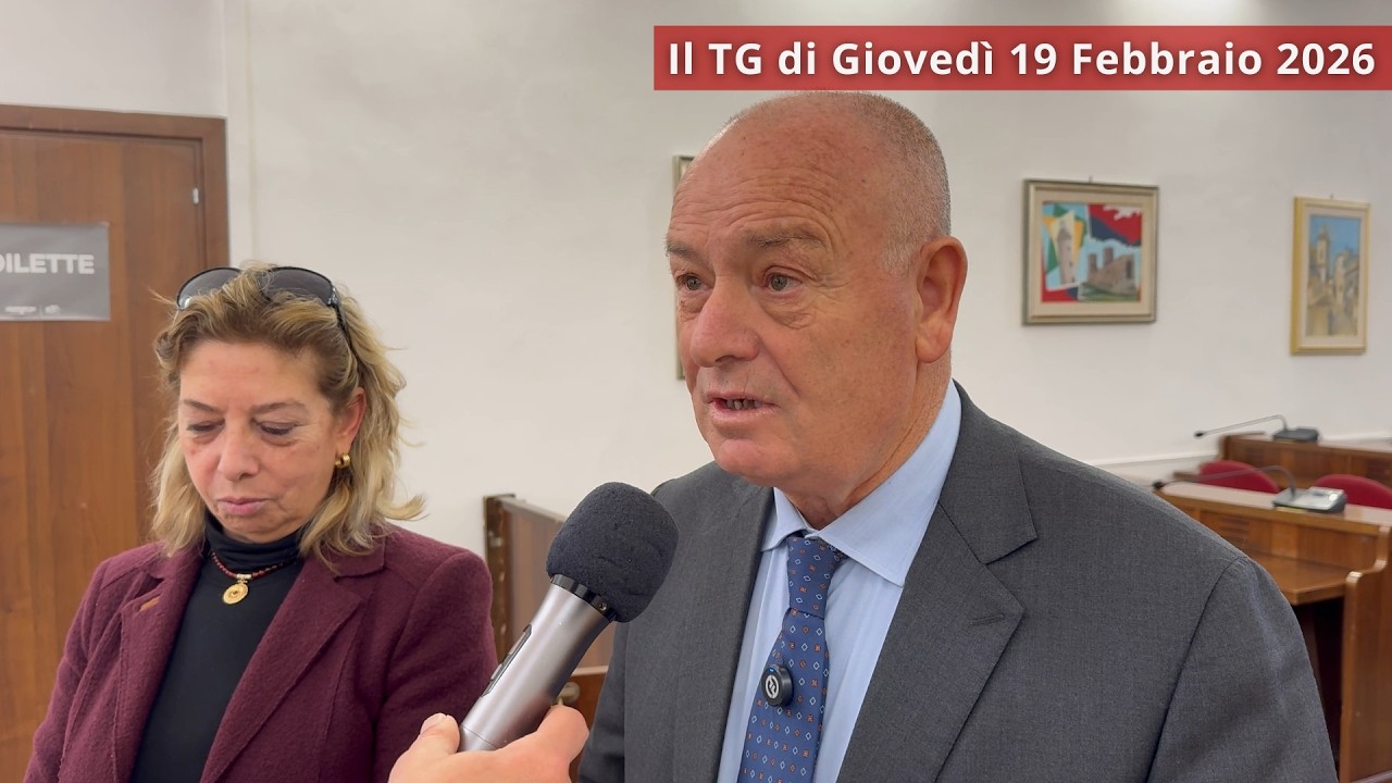 📺 Il TG di giovedì 𝟭𝟵 𝗳𝗲𝗯𝗯𝗿𝗮𝗶𝗼 𝟮𝟬𝟮𝟲