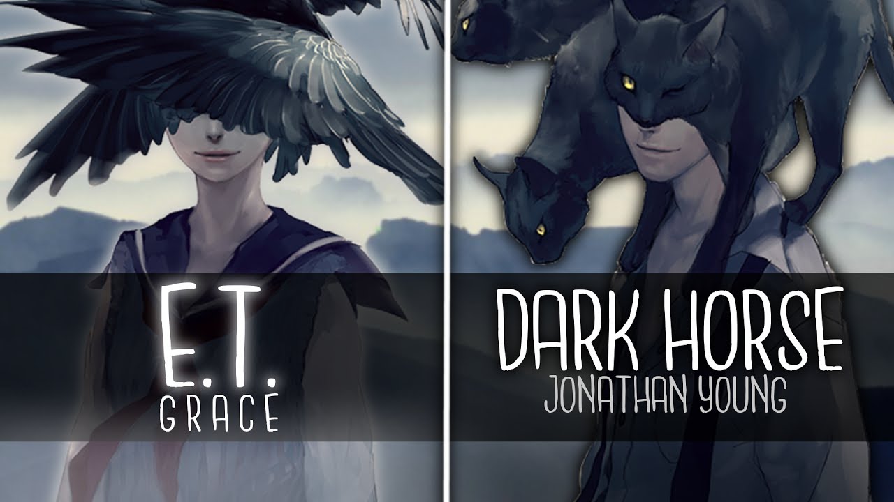 ◤Nightcore◢ ↬ Dark Horse ✗ E.T. [Switching Vocals | MASHUP]