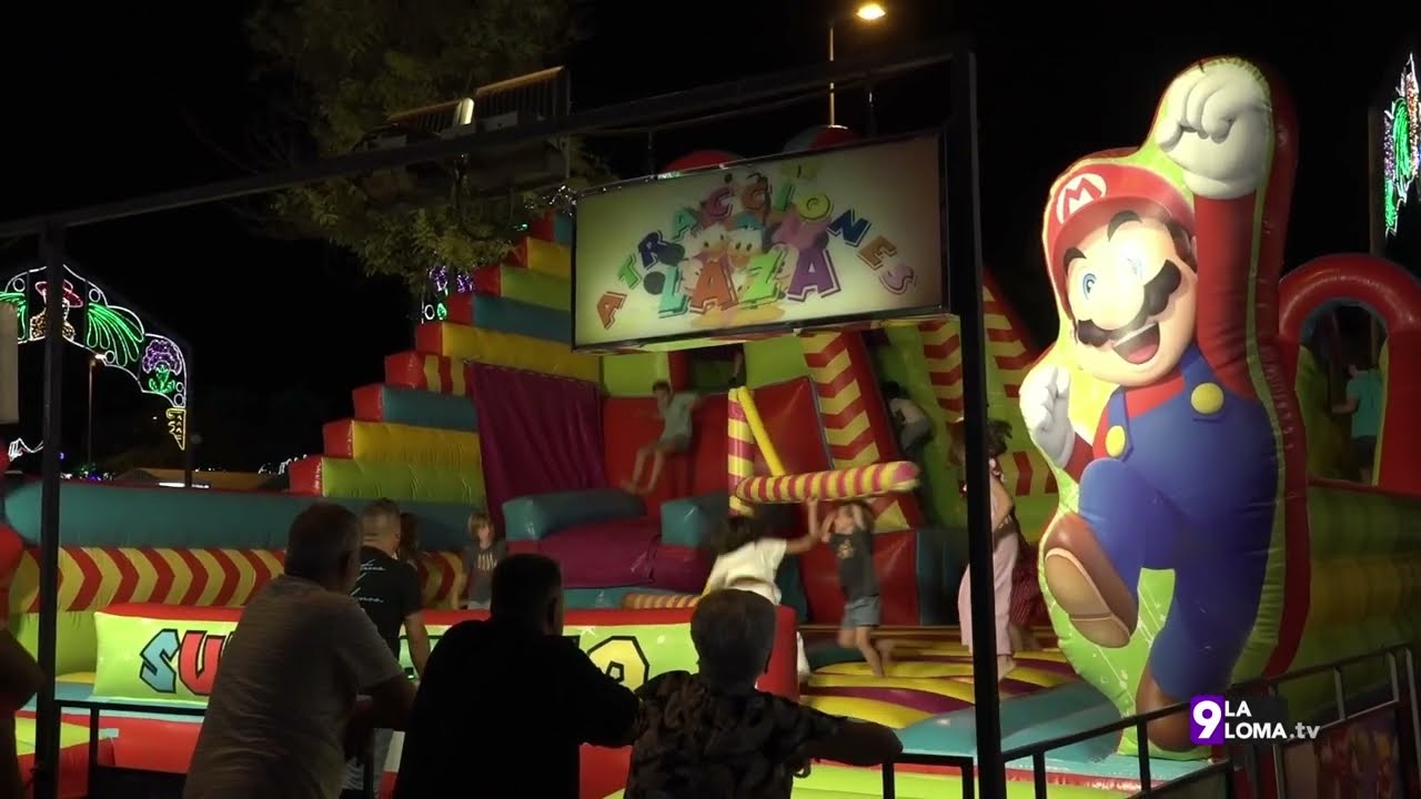 Feria de Baeza 2024 · Ambiente feria de noche 4