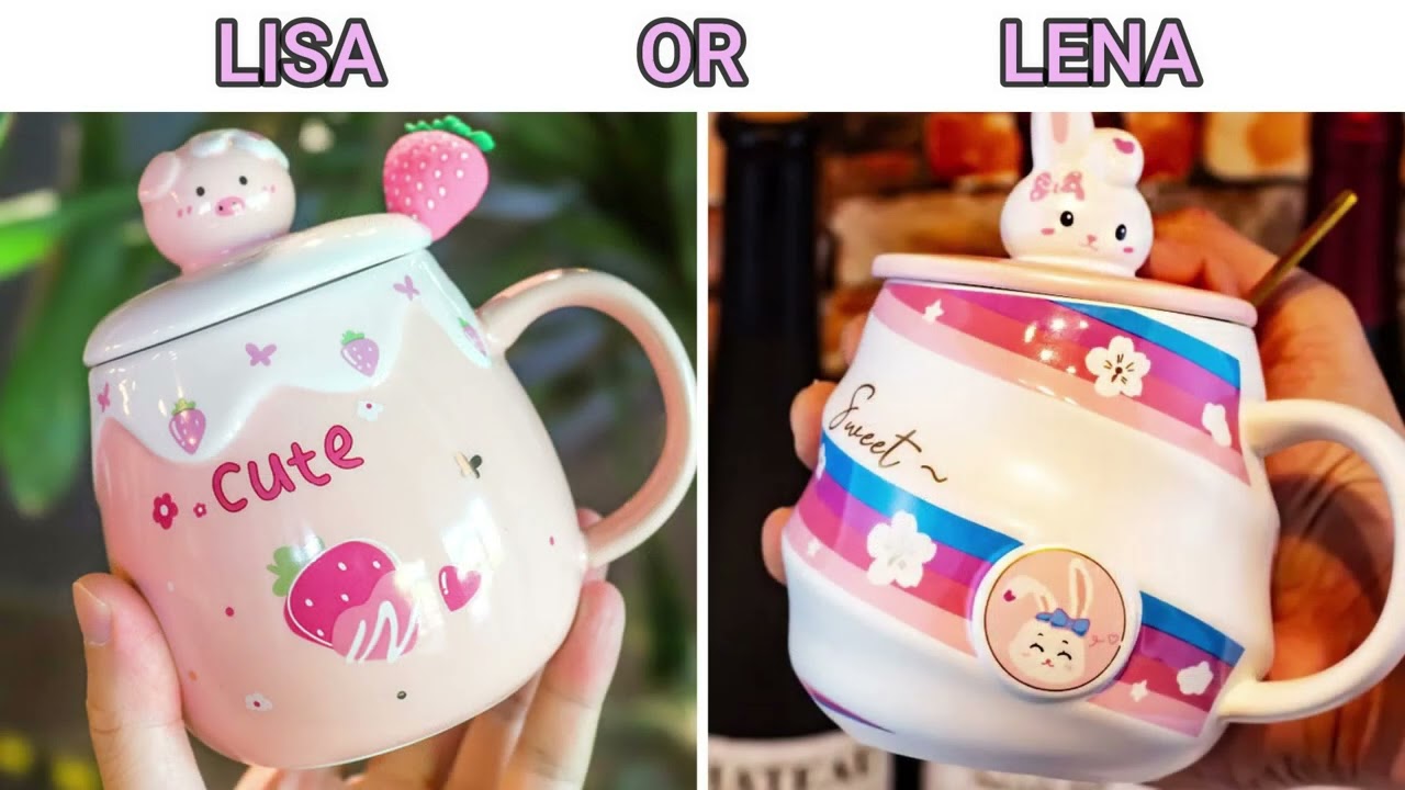 LISA OR LENA 💕 YOUR CHOICE 💗 CUTE THINGS😍