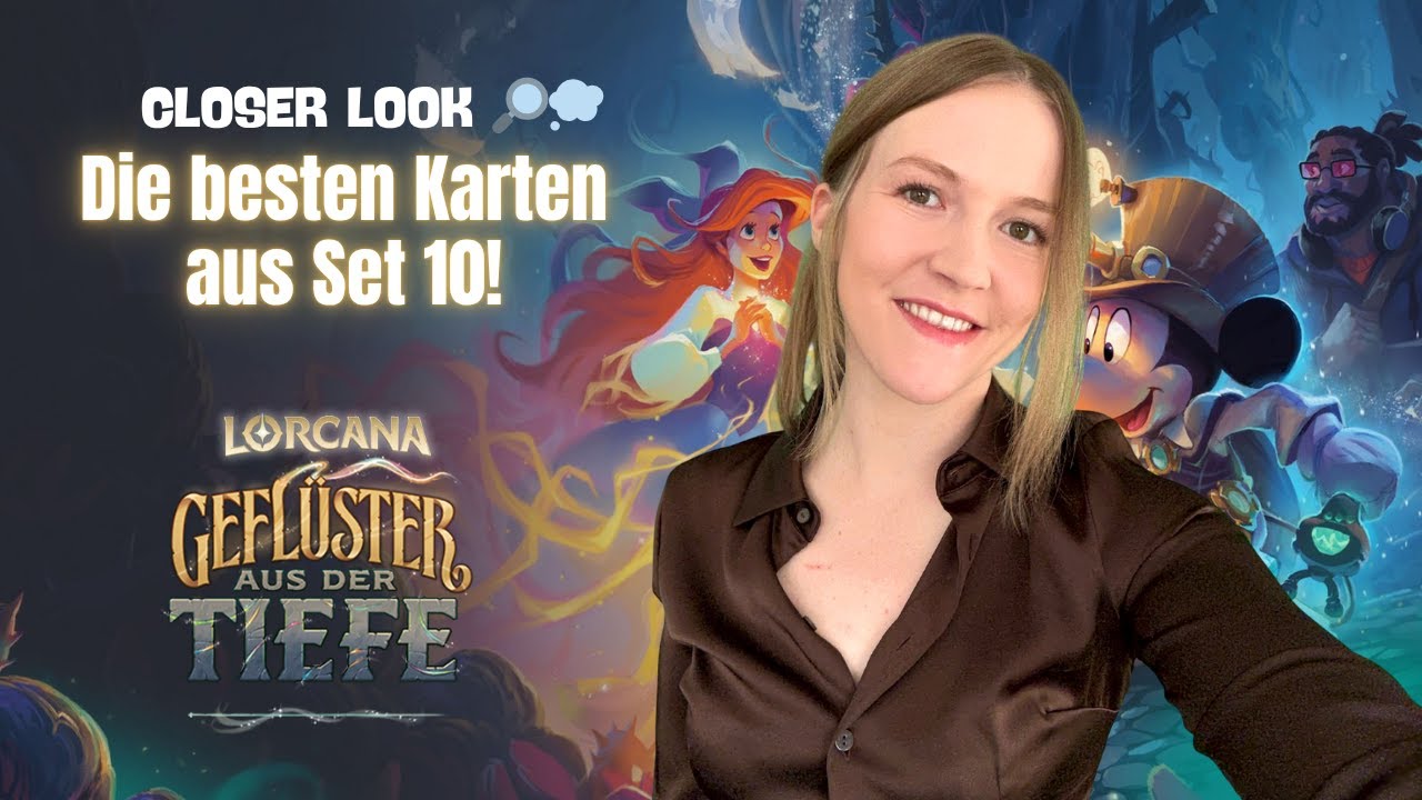 🔎 Closer Look: Die BESTEN Karten aus Set 10 - Disney LORCANA Geflüster aus der Tiefe 🔎