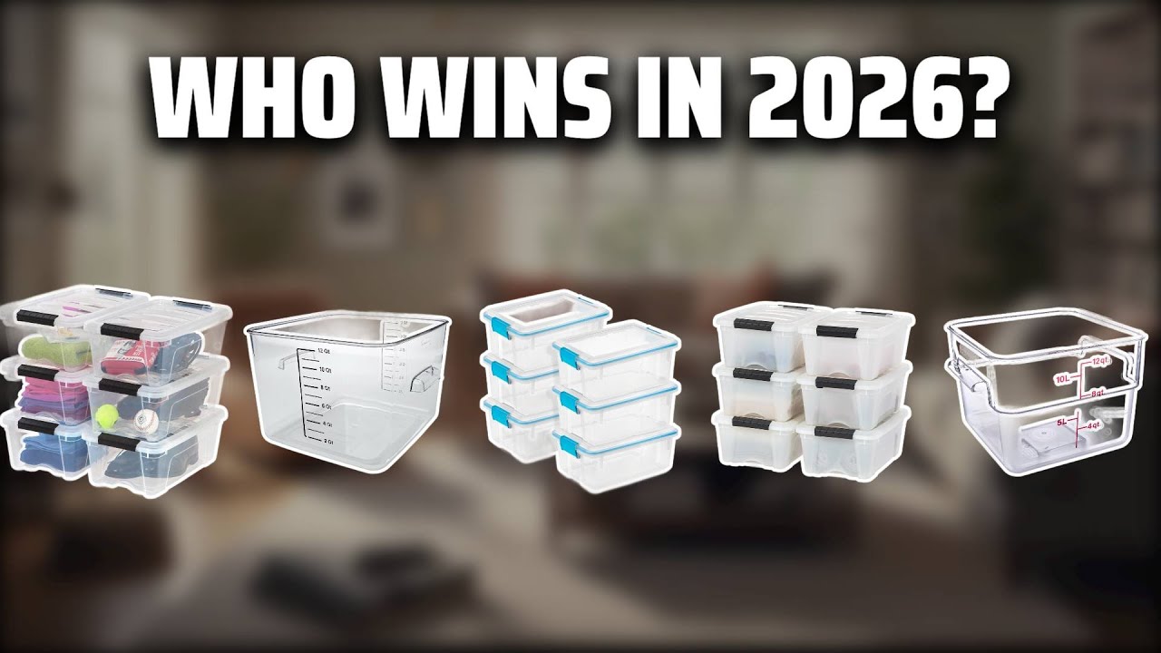 The Top 5 Best Storage Container in 2026 - Must Watch Before Buying!