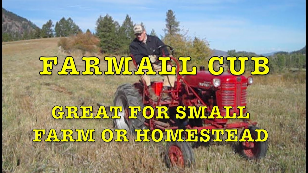 Farmall Cub: Great Tractor for Small Farm or Homestead