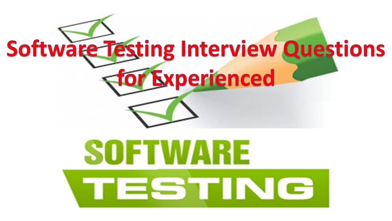 Software Testing Interview Questions for Experienced|G C Reddy|