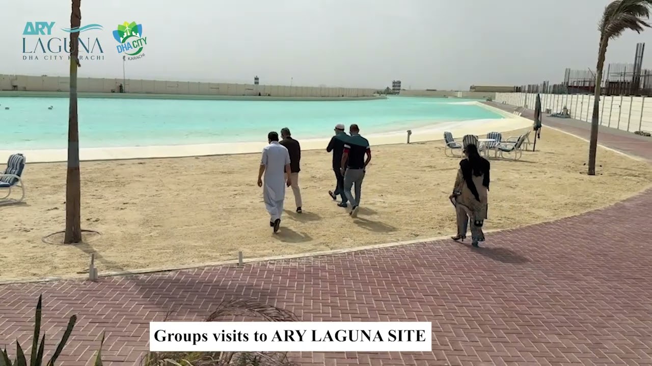 A glimpse of the latest Group site visit at ARY Laguna, DHA City Karachi.
