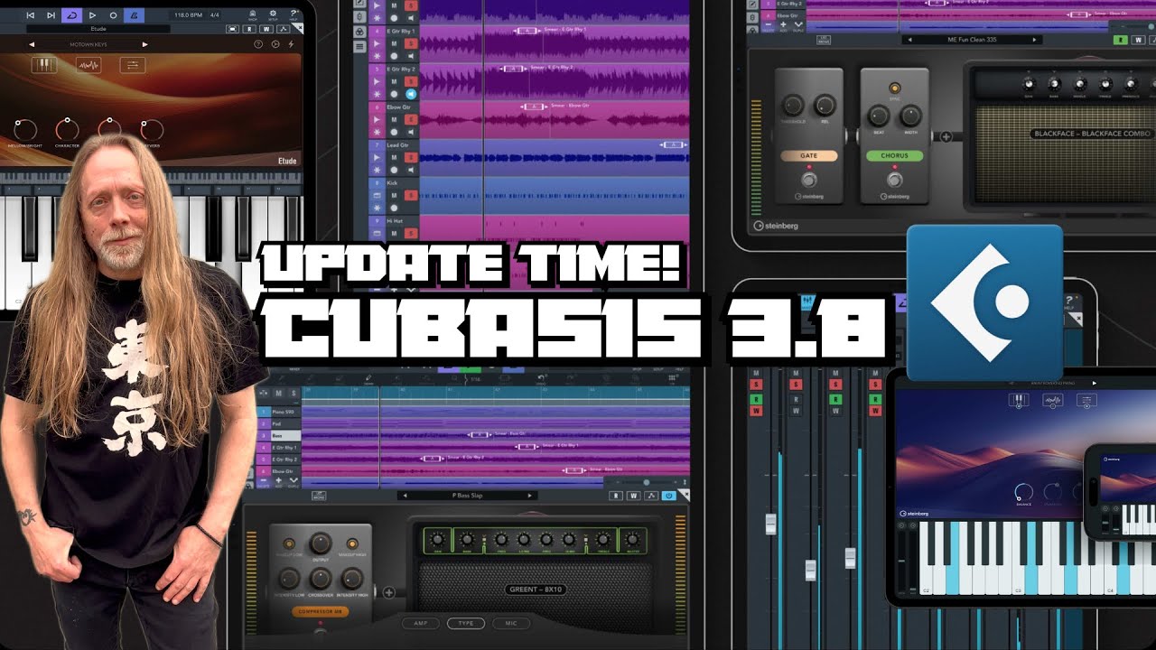 Cubasis 3.8 - Huge Update! Everything that's included.
