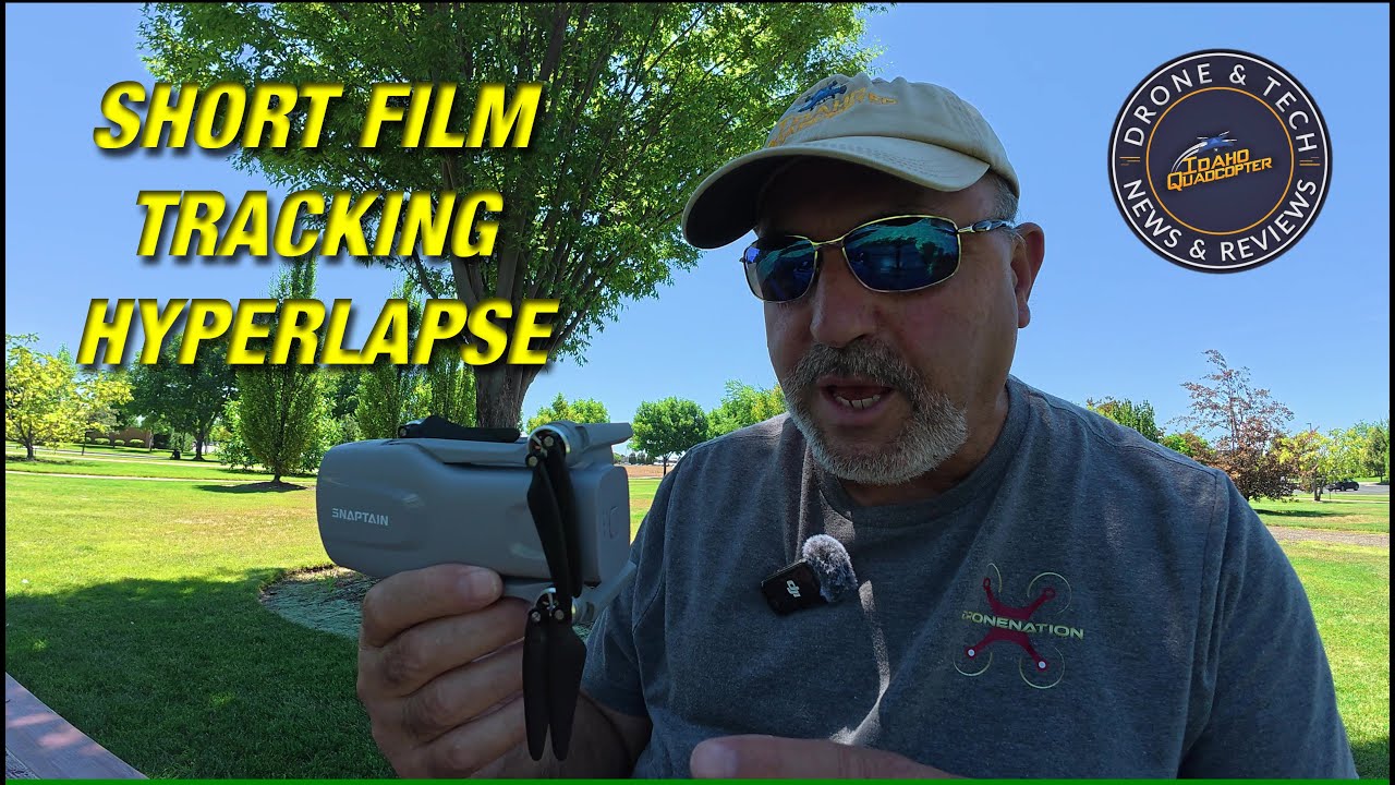 Snaptain P40 Lite - Intelligent Flight Modes, Tracking, and HyperLapse Demonstration