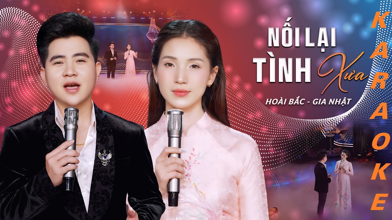 Nối Lại Tình xưa - Karaoke 4K | Beat Chuẩn | Ngân Giang | Hoài Bắc Ft Gia Nhật