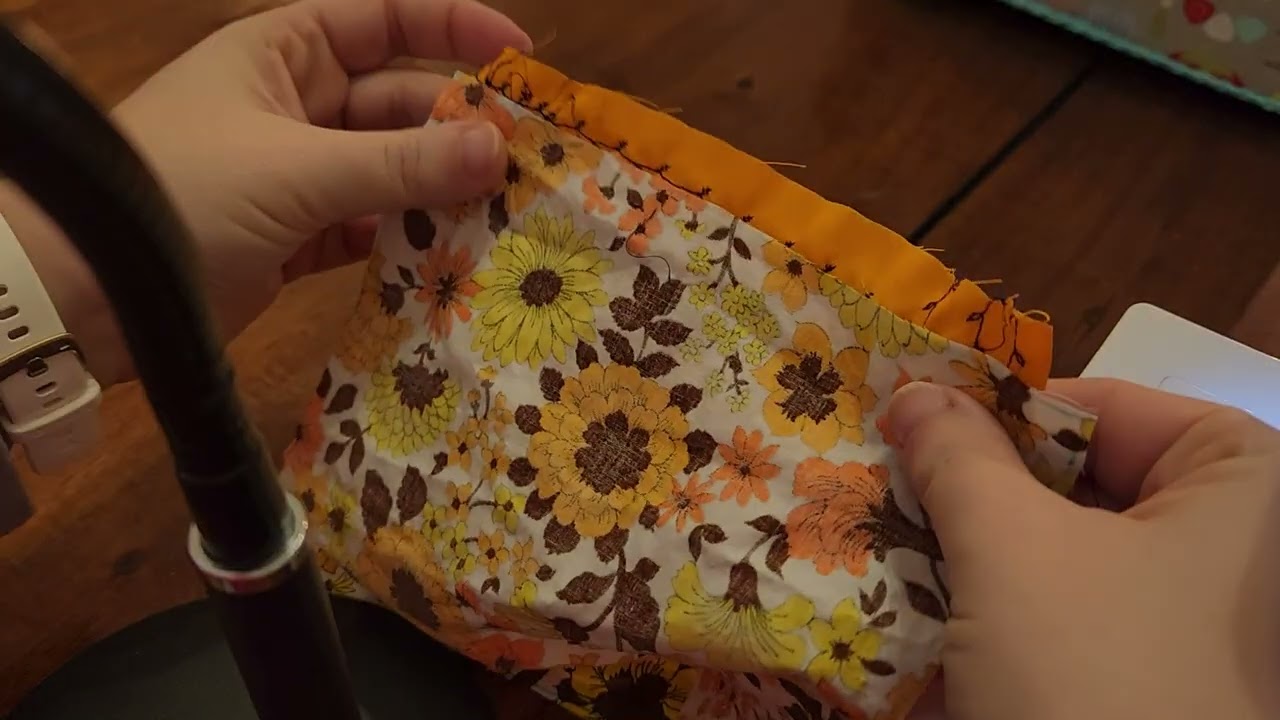 Patchwork pillow Step 5