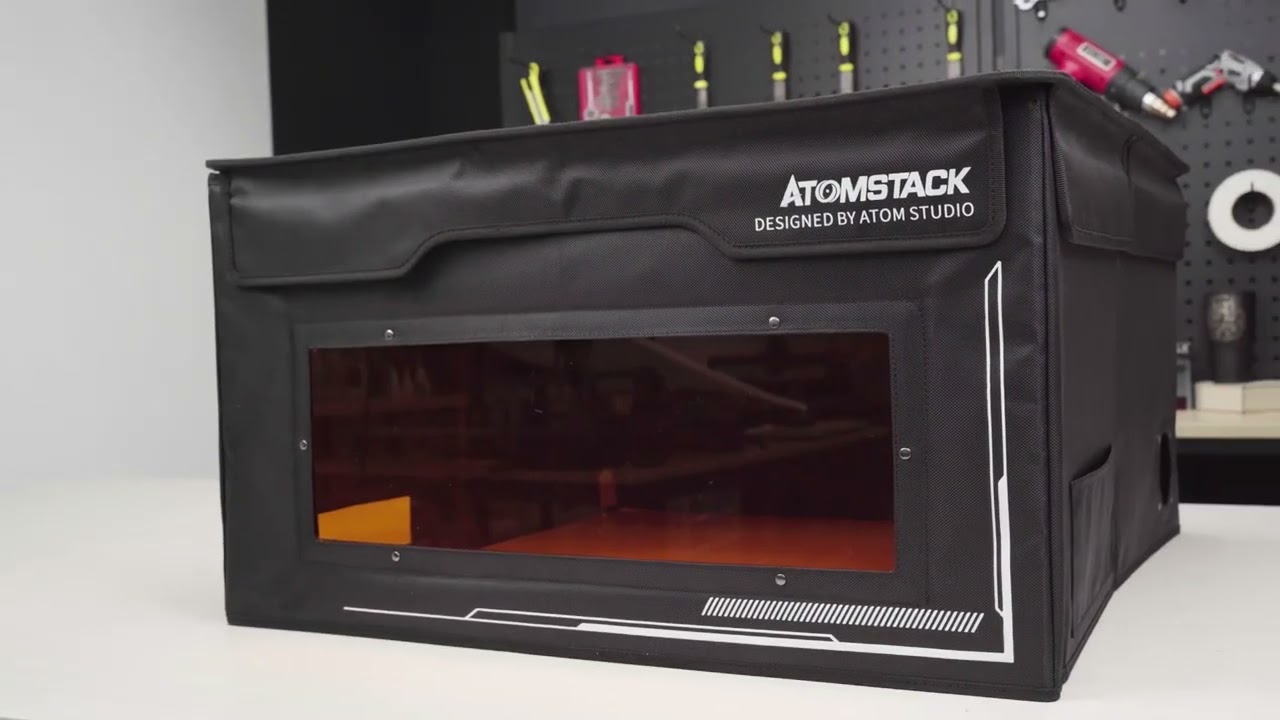 How to use ATOMSTACK FB2 Foldable Enclosure for Laser Engraver Cutter