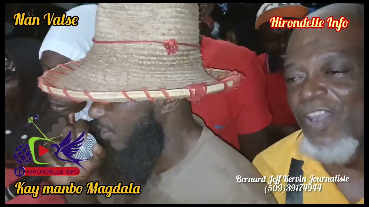 Mezanmi gade enèji kap degaje nan yon mizik.Men vodou a gen bèl chate vre wi.