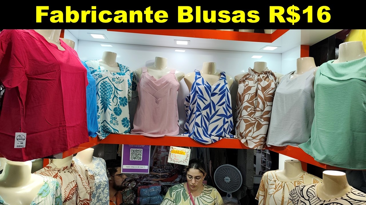 PARQUE DAS FEIRAS DE TORITAMA PE, FABRICANTE DE BLUSAS NO VISCOLINHO E NO CREPE MUITO BARATO