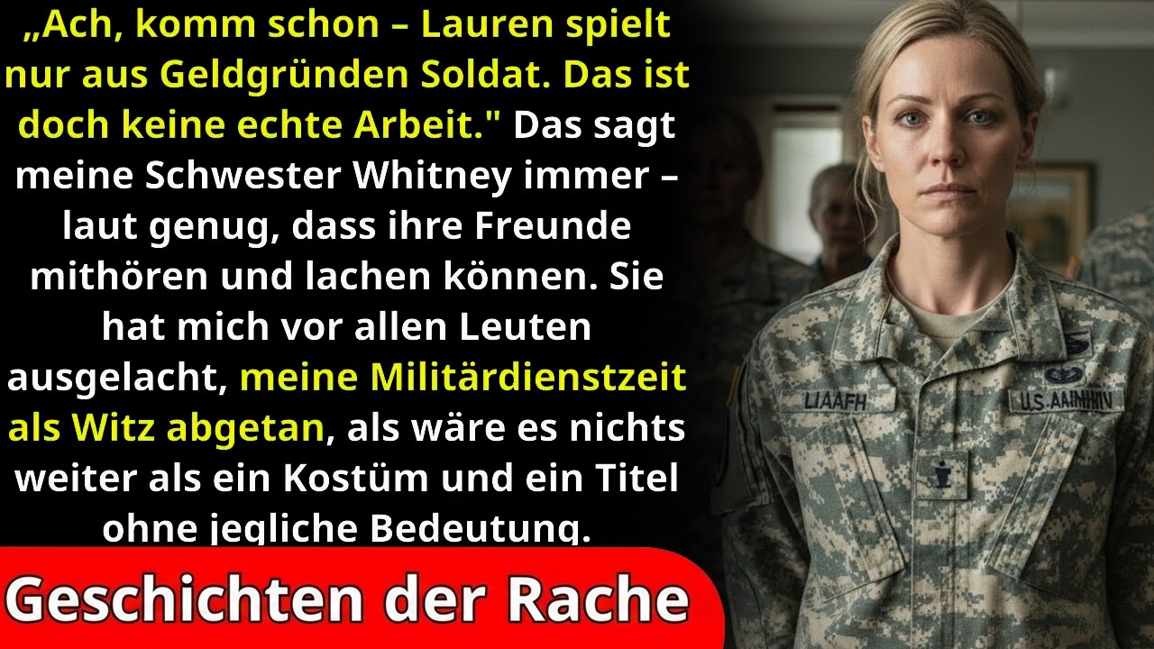 „Meine Schwester hat mich gedemütigt – dann klopfte ein Offizier des Pentagons an die Tür“