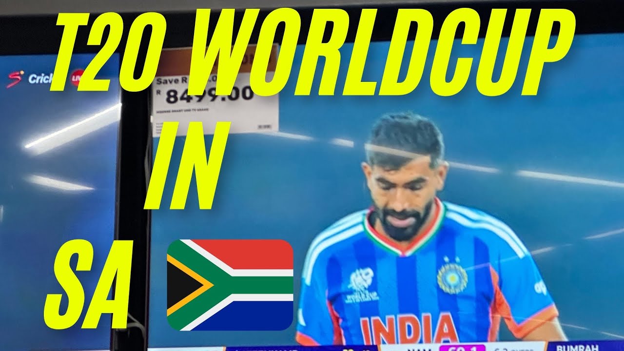 Saw live India vs Namibia match in South Africa