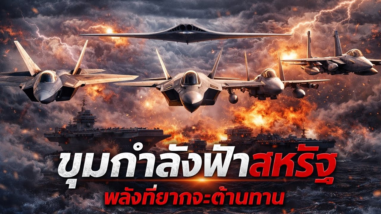 ขุมกำลัง ฟ้าสหรัฐ พลัง ที่ยากจะต้านทาน