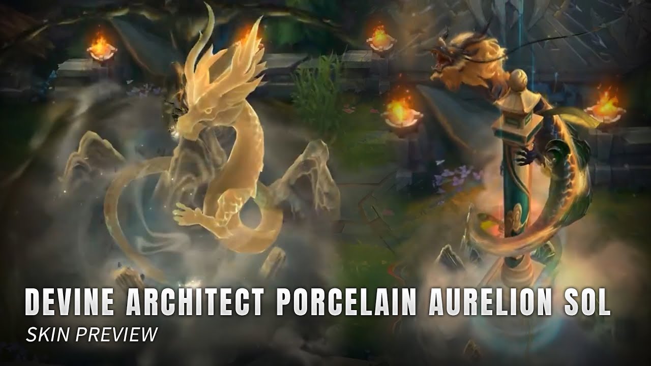 Devine Architect Porcelain Aurelion Sol - Mythic Variant || League Of Legends