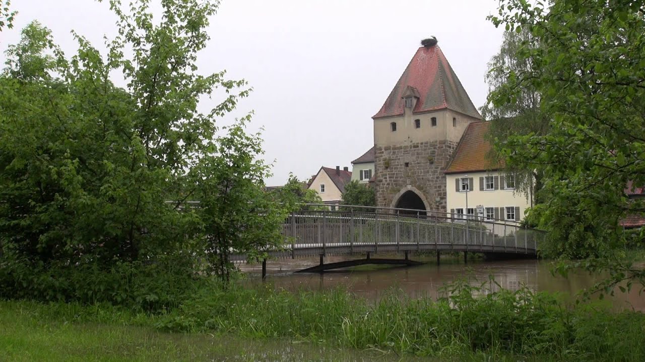 Hochwasser 2013 in Herrieden