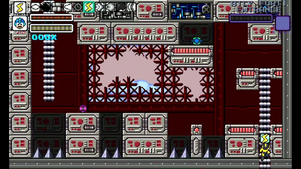 Mega Man Again - Wily's Fortress Stage 1