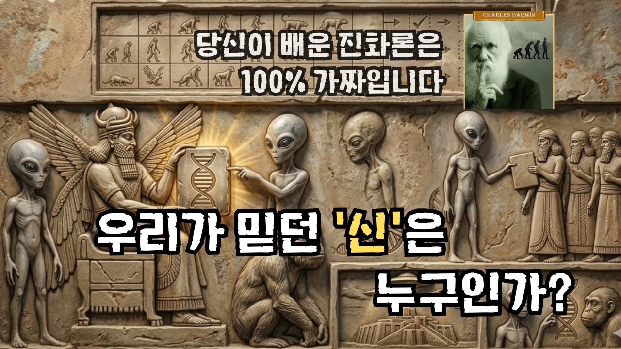진화론은 가짜였다 인류 탄생의 잔혹한 설계도