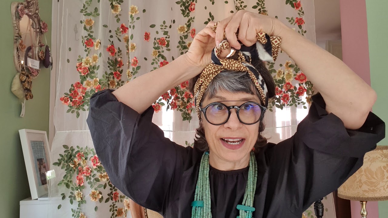 Saremo tutte delle Regine, con la fascia/turbante Pina Pi