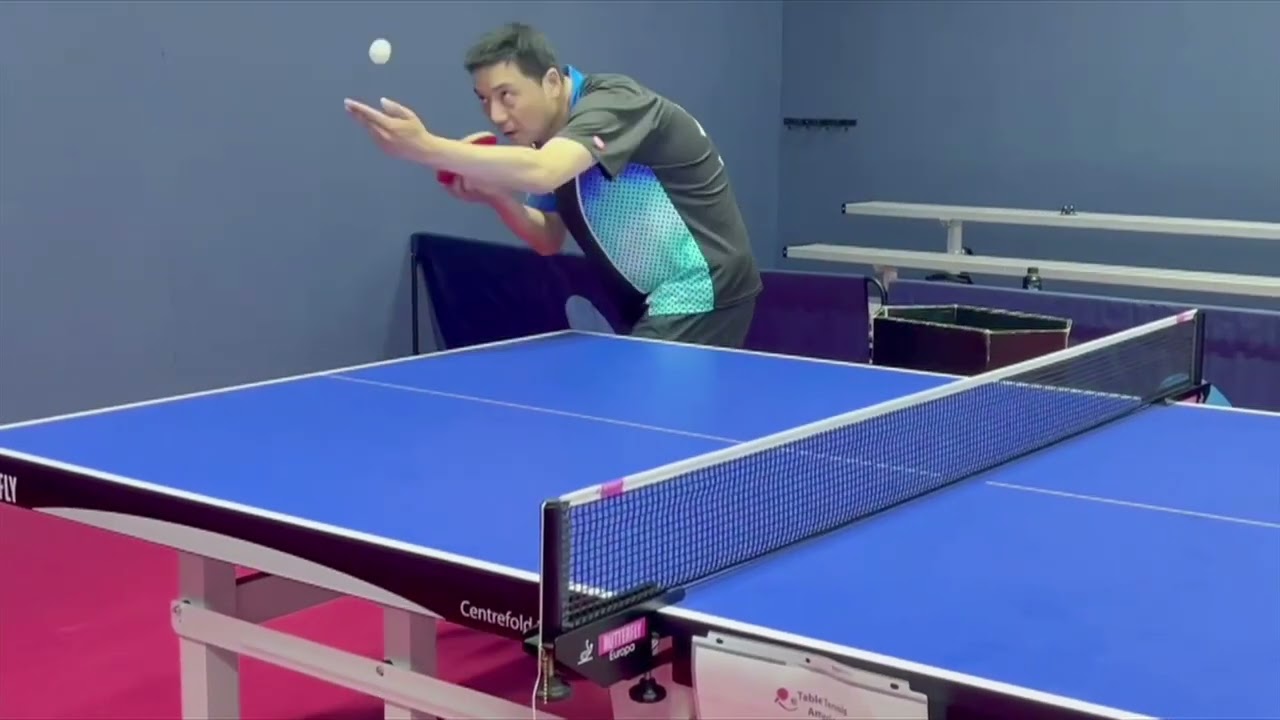 Butterfly Training Tips with Ju Mingwei - Forehand Short Serve