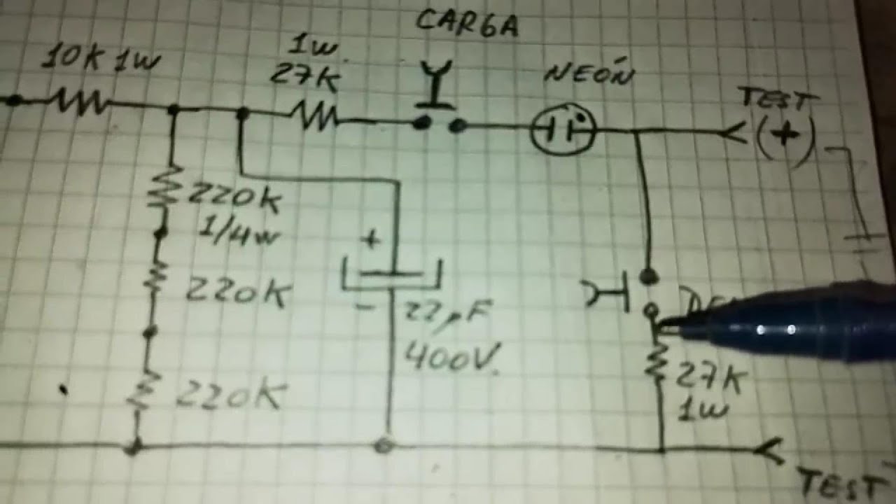 PROBADOR DE FUGAS DE CAPACITORES