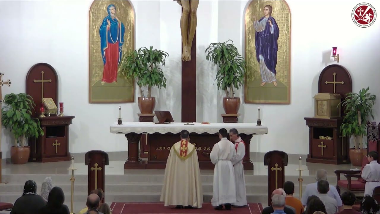قداس إلهي كلداني - الأب صباح گمورة Chaldean Holy Mass - Fr. Sabah Gamoura