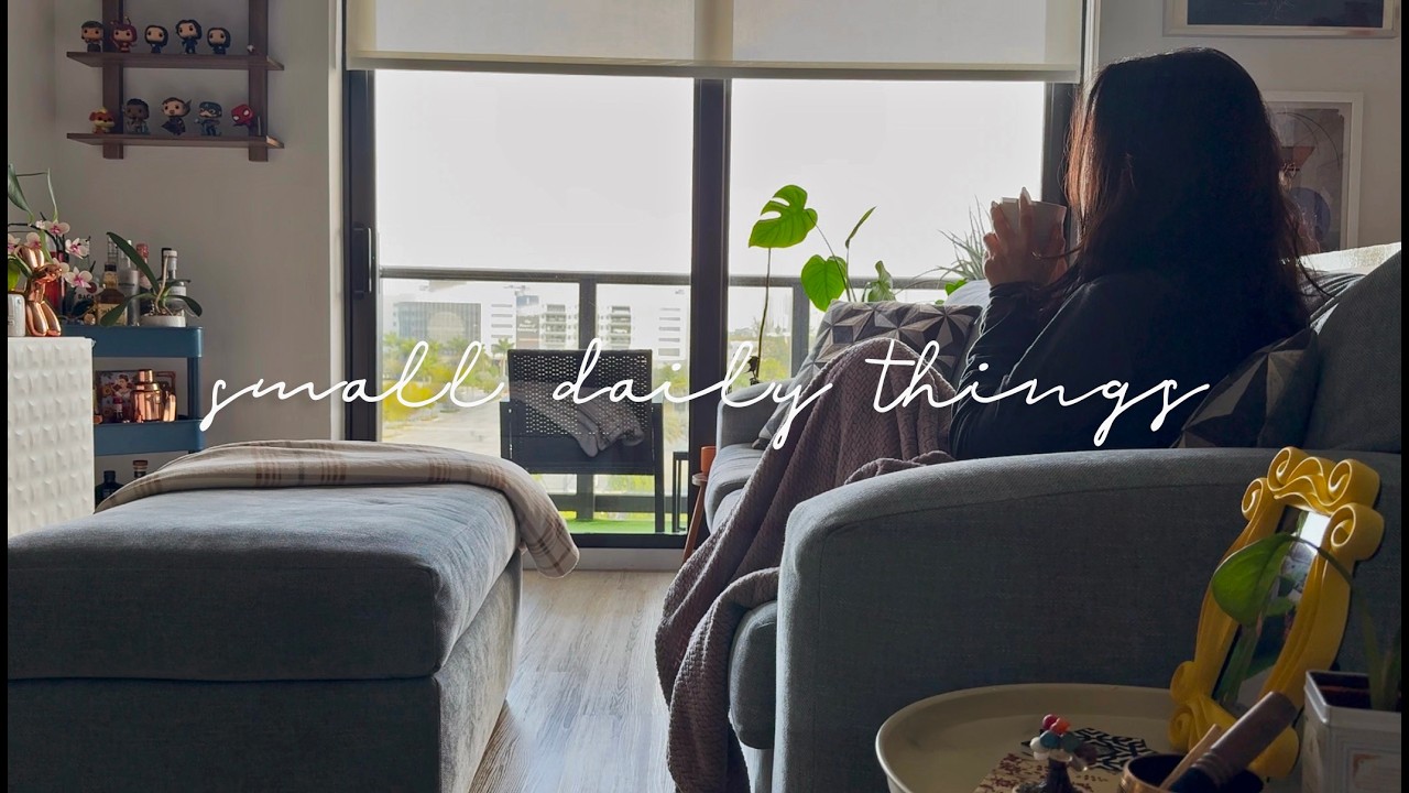 small daily things | a slow weekend at home