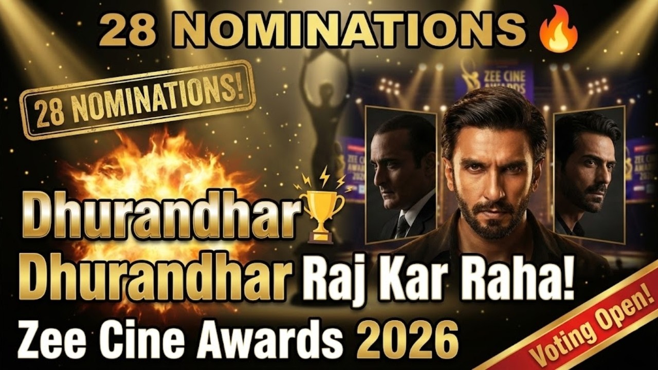 Ranveer Singh की धुरंधर बनी Award Machine | 28 Categories में Entry