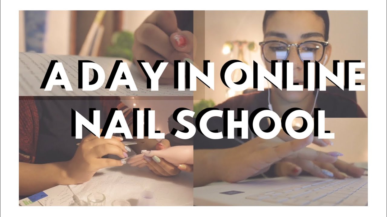 A Day In Online Nail School Vlog| SnappedBySydd