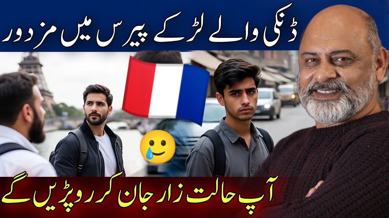 Dunki wale Pakistani in Paris | overseas illegal immigrants | iftikhar Ahmad usmani