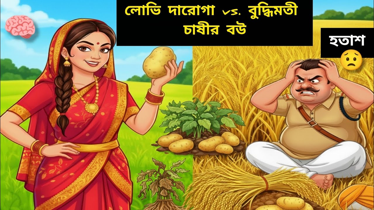 বুদ্ধিমতী চাষীর বউ🔥 লোভি দারোগাকে দু'বার হারালো! ২ বছরের অবাক করা চুক্তি!🤯      