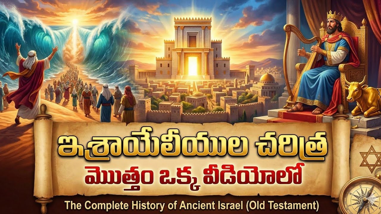 యాకోబు నుండి యేసు వరకు.. ఇశ్రాయేలీయుల సంపూర్ణ చరిత్ర | Full History of Israel in Telugu