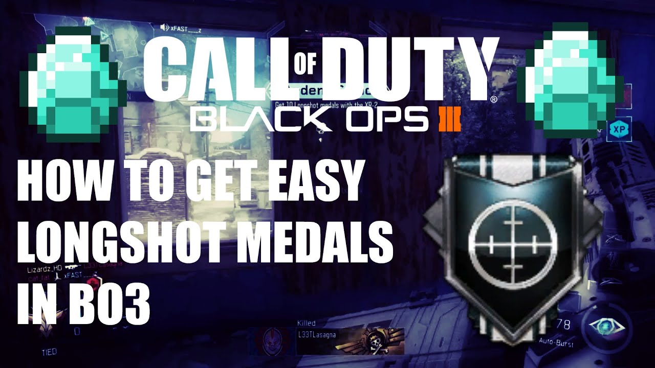 How to get FAST & EASY LONGSHOTS in BO3! (EASY DIAMOND CAMO)