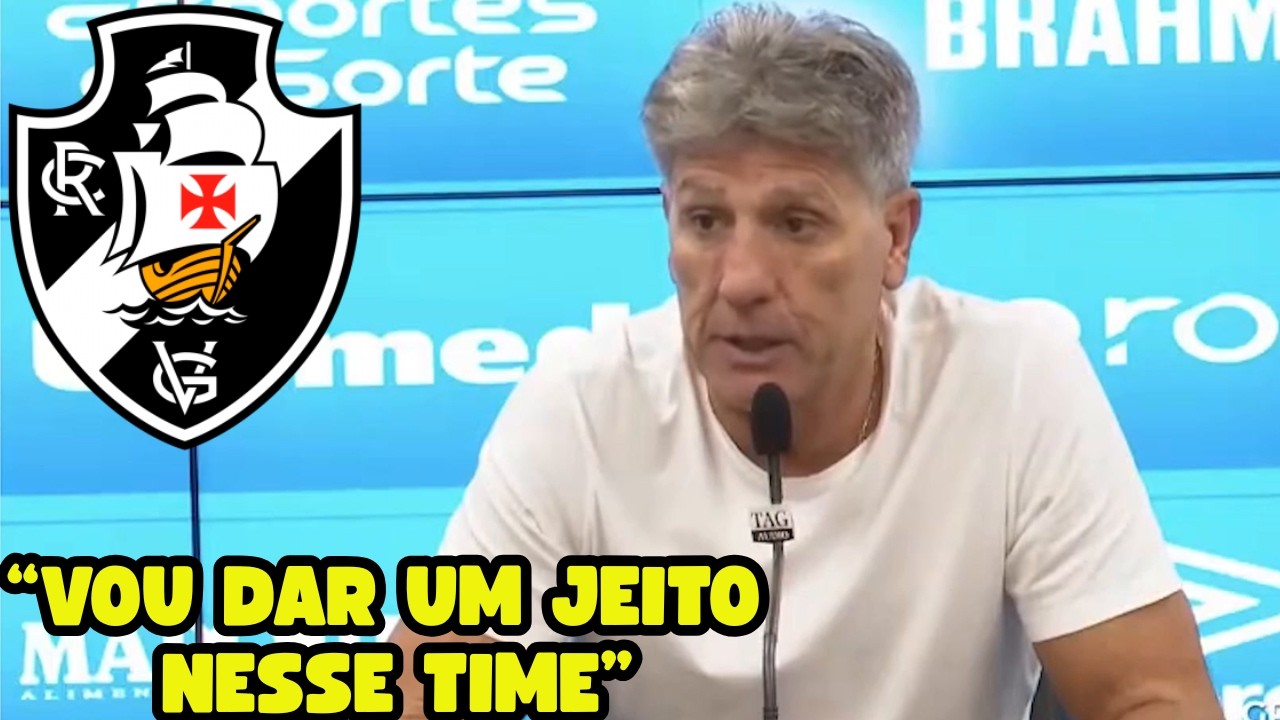 DINIZ DEMITIDO! RENATO GA&Uacute;CHO NOVO T&Eacute;CNICO! AGITOU AGORA! NOT&Iacute;CIAS DO VASCO