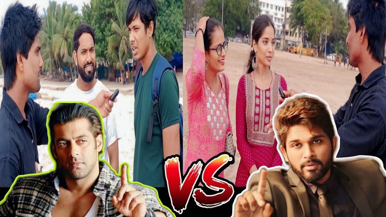 who is best ? Salman Khan or Allu Arjun, public reaction, what people think, tiger 3 vs puspa 2