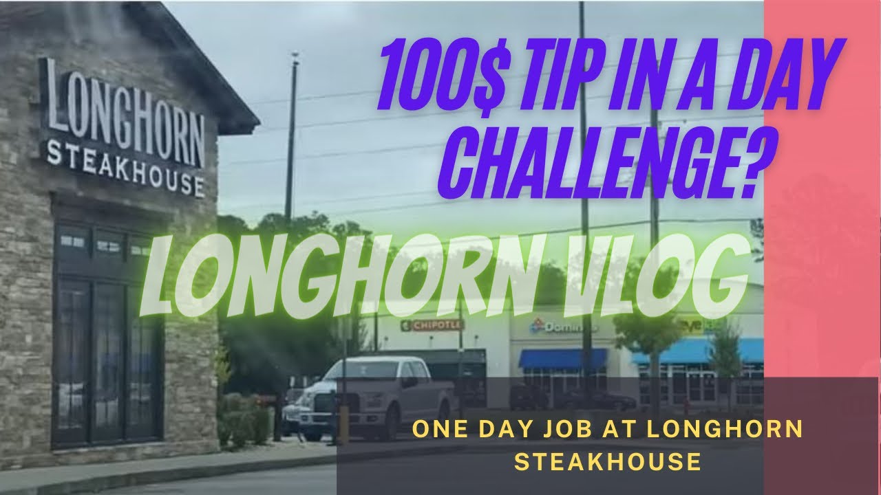 Watch Me Working at LONGHORN SteakHouse || Earned More than 160$ in Tip || LONGHORN Vlog