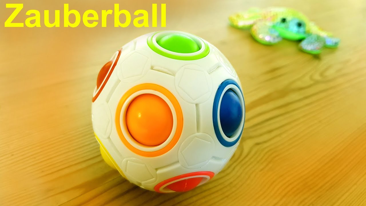 der ZAUBERBALL das Geschicklichkeitsspiel + Regenbogenball dein neuer Begleiter in 3D