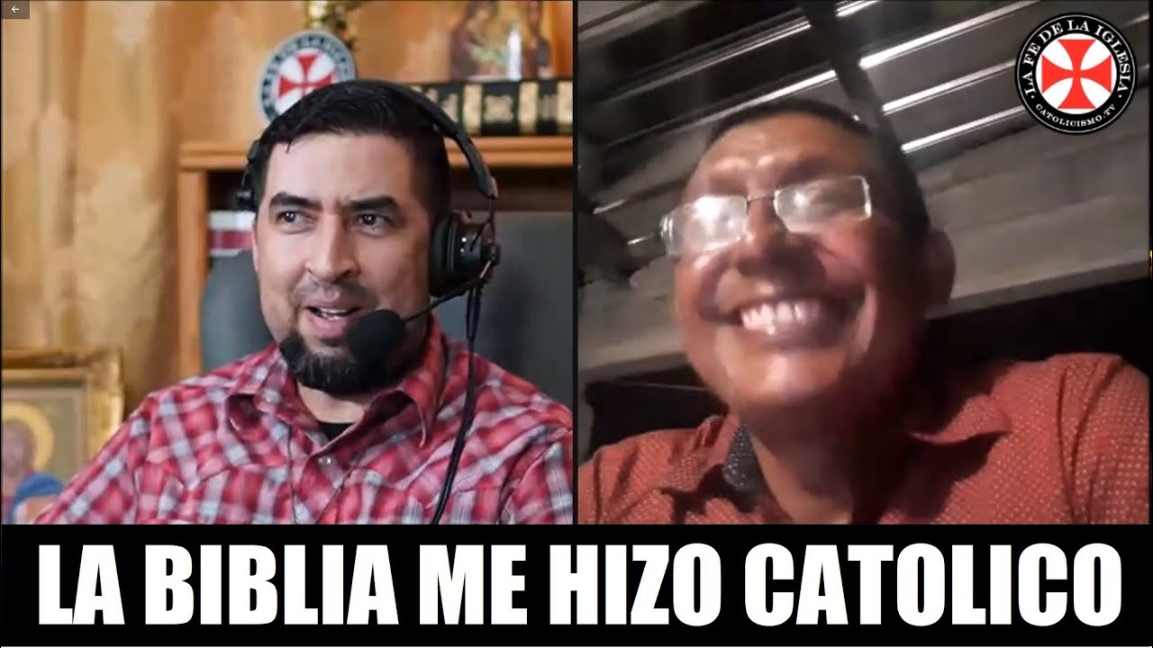 Pastor Pentecostal Descubre la Fe Catolica en la Biblia | Testimonio de Conversion | Apologetica