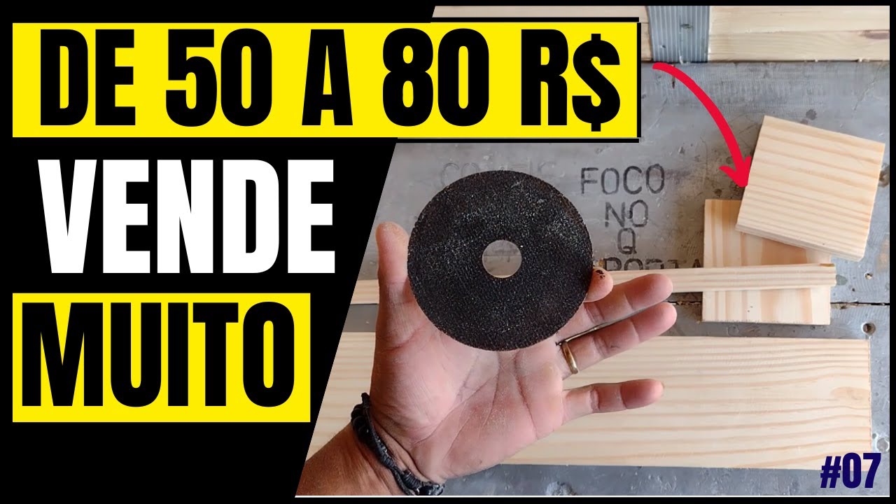 fácil e vende muito   como ganhar dinheiro com sobras de madeira