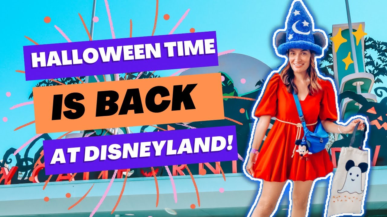 OOGIE BOOGIE BASH 2022 + HALLOWEEN TIME AT DISNEYLAND | Travel Vlog