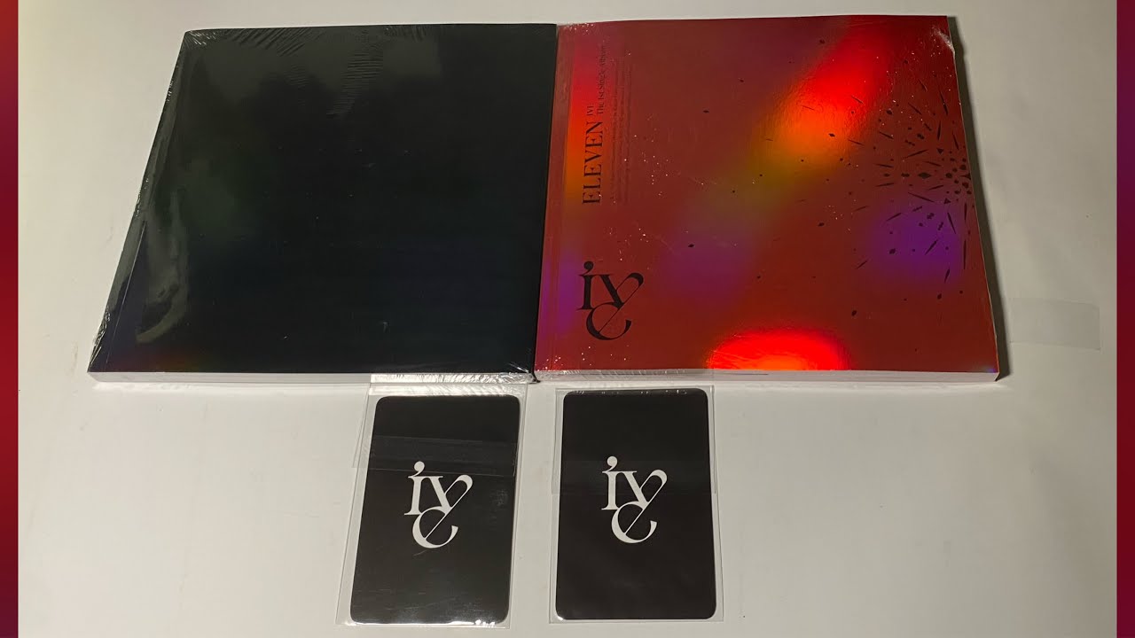 UNBOXING IVE 1st Single Album ELEVEN (both versions) + Ktown4u POB&rsquo;s