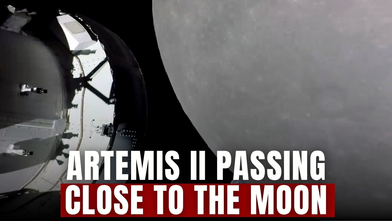 Watch NASA&rsquo;s Artemis II Fly Close To The Moon | First Crew In 50 Years