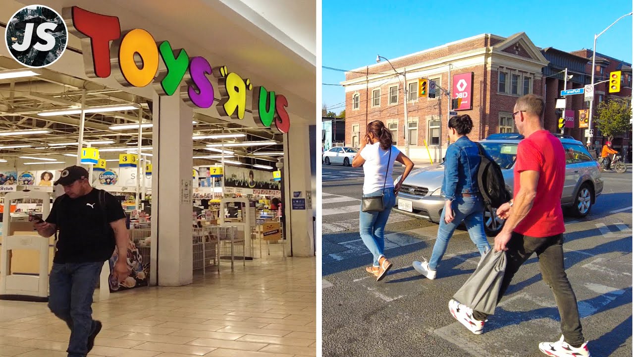 Dufferin Station to the Mall and a Toys R Us | Toronto Walk