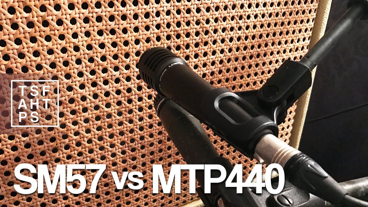 Сравнение микрофонов: какой вам нравится больше? Shure SM57 против Lewitt MTP440