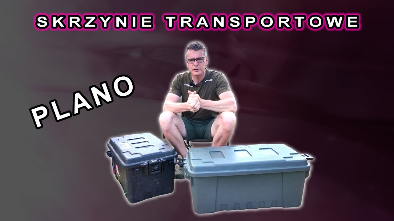 Skrzynie transportowe marki PLANO