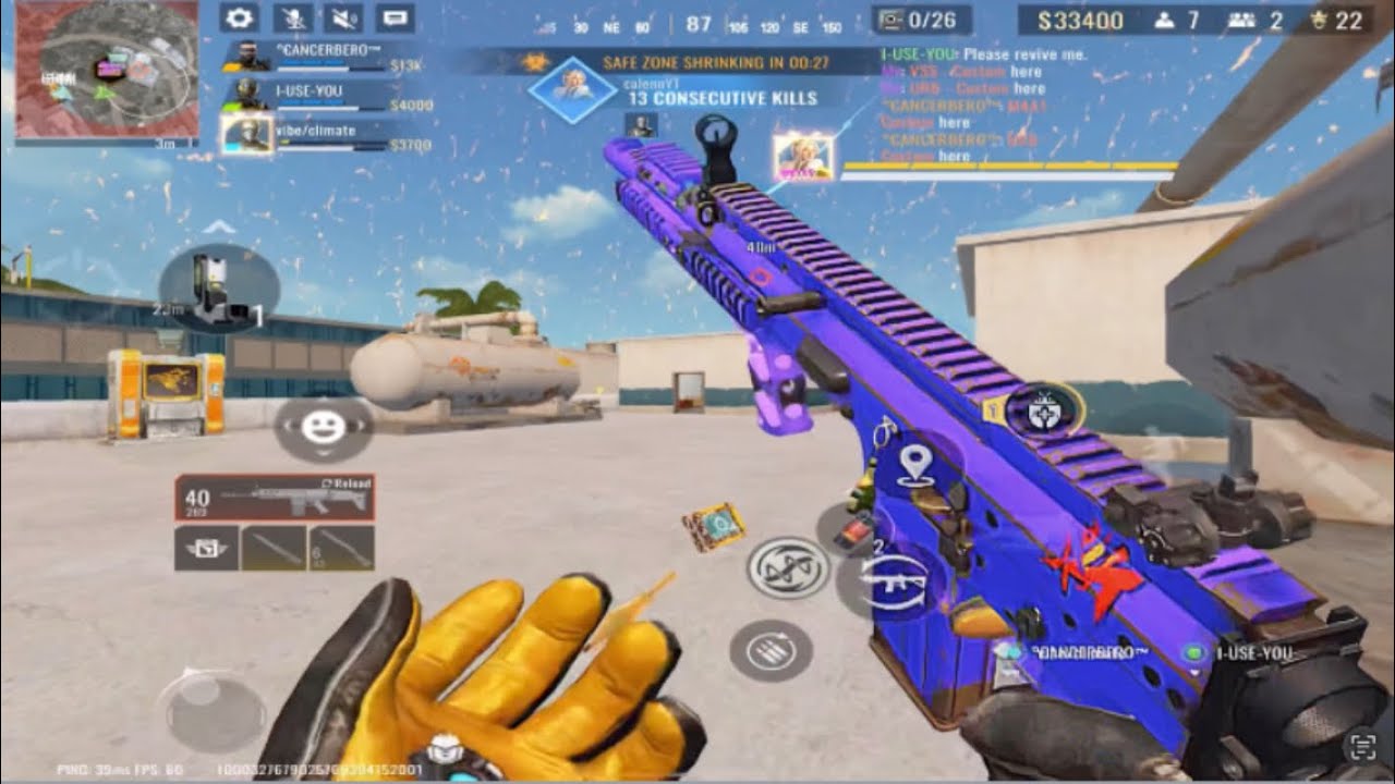 solo v squad 23 kills|Bloodstrike|new striker emma |Shutter island |Full gameplay*Mobile*