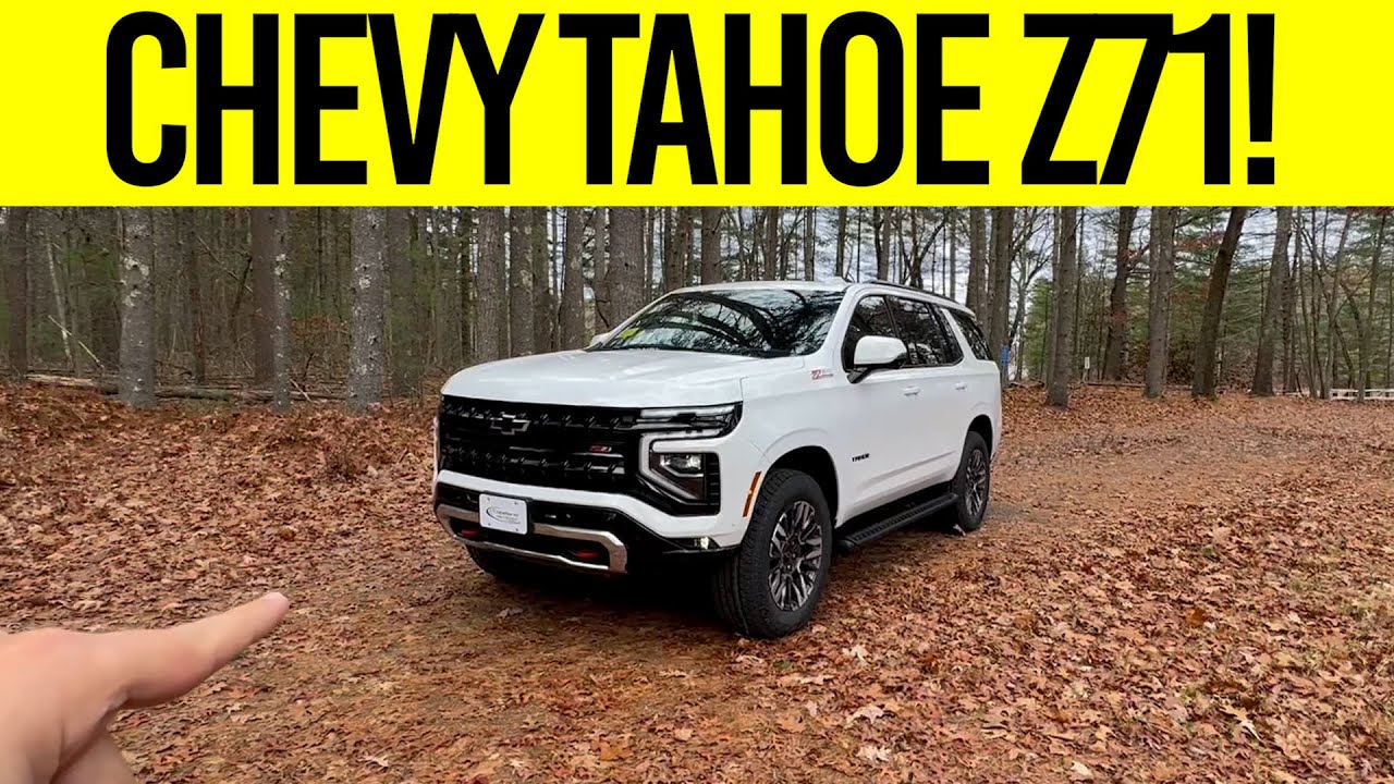 2026 Chevrolet Tahoe Z71 Review - BETTER Than The Ford Expedition Tremor?