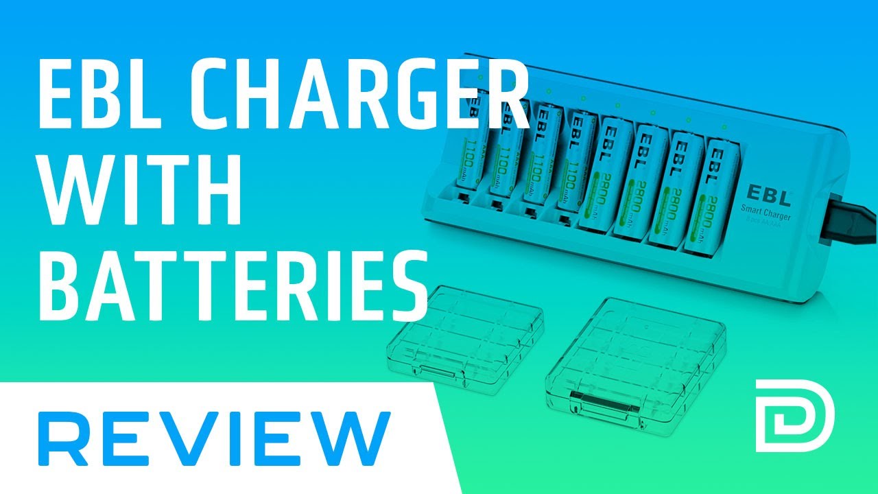 EBL Charger with Batteries Review Digital David Product Review Channel
